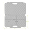 Cutie Transport Pistol Megaline ECO 50x30x9 cm – Neagra | WARGEAR RO