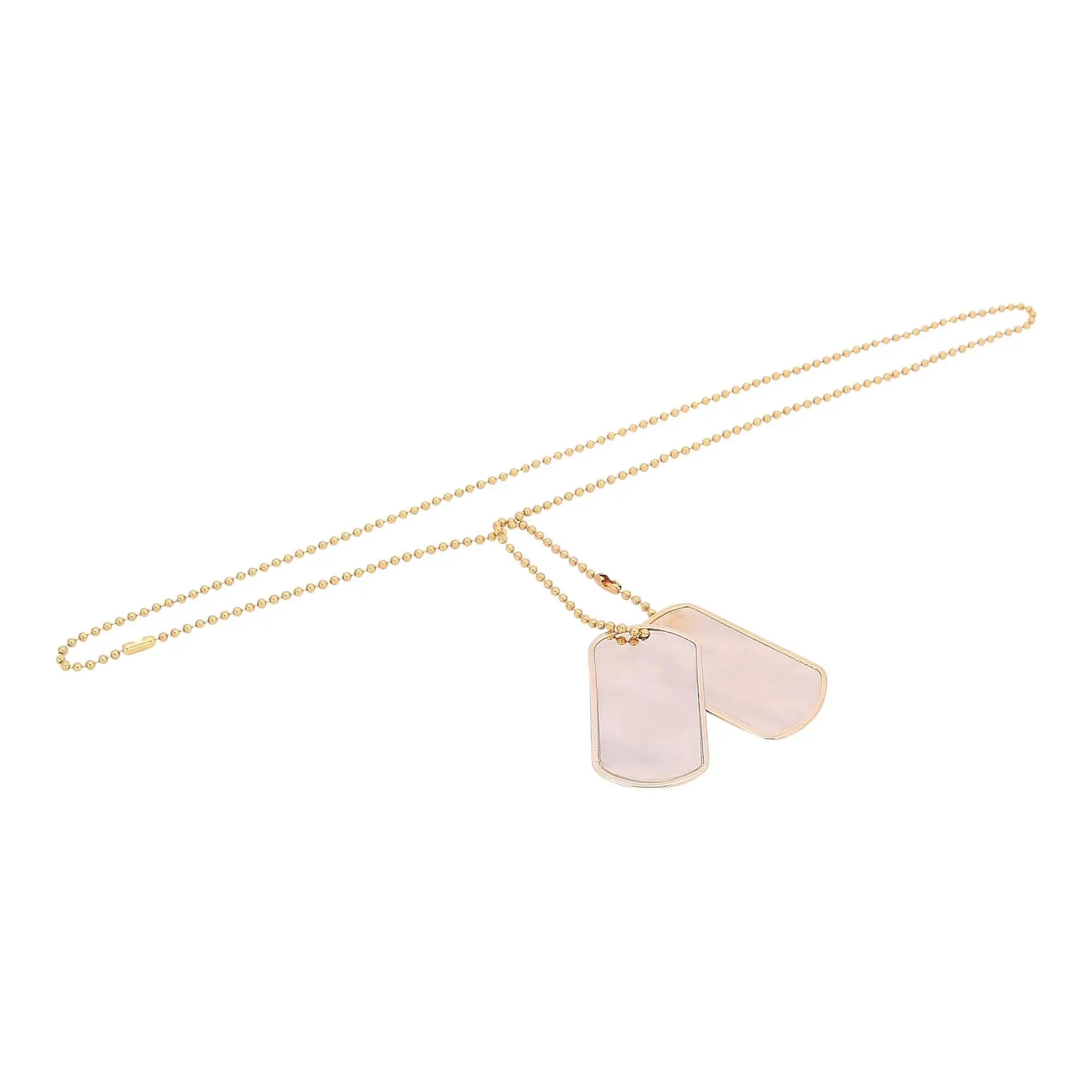 Dog tag gold placute ID | Echipament tactic WARGEAR