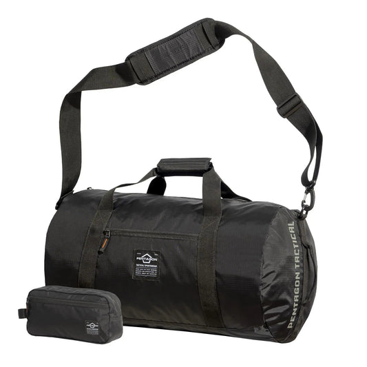 Duffle Bag KANON 2.0 45L Negru pliabil Pentagon | Echipament tactic WARGEAR