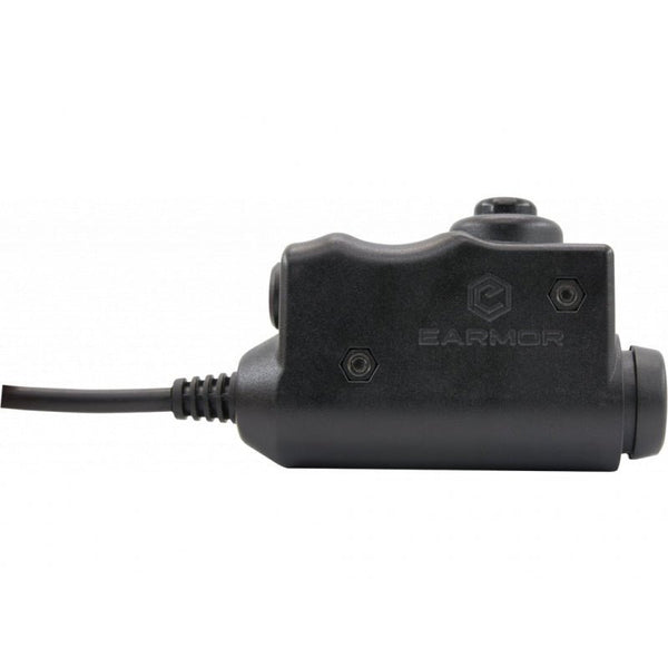 EARMOR M51 PTT – Buton tactic Push - to - Talk cu conector Motorola 1 - pin | Echipament tactic WARGEAR
