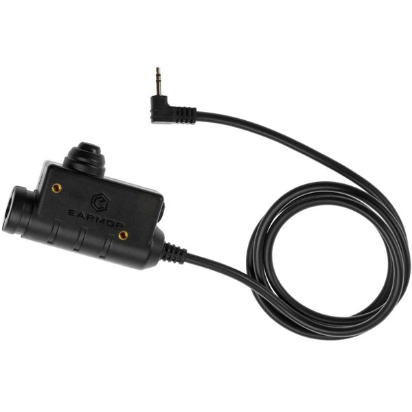 EARMOR M51 PTT – Buton tactic Push-to-Talk cu conector Motorola 1-pin  WARGEAR