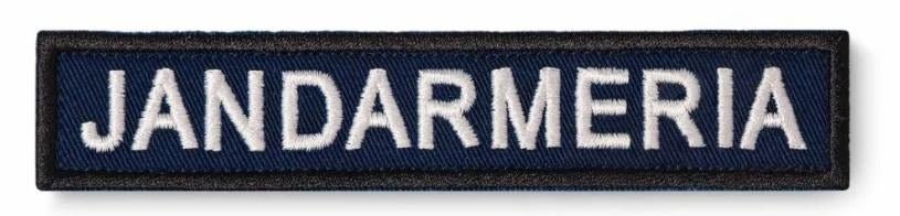 Ecuson Brodat Jandarmeria | Echipament tactic WARGEAR