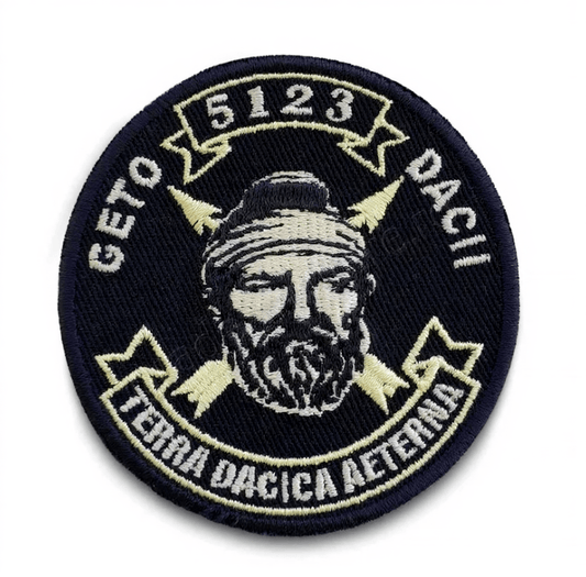 Emblema Brodata Geto Dacii | WARGEAR RO