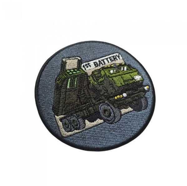 Emblema Brodata HIMARS 1st Battery | WARGEAR RO