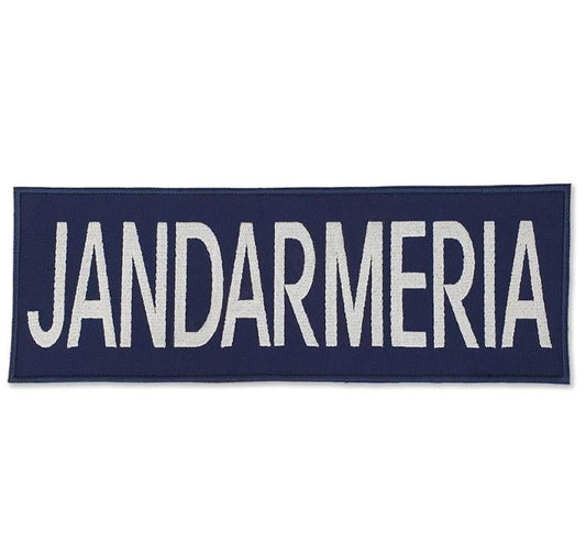 Emblema Brodata Jandarmeria Spate 24x8cm | Echipament tactic WARGEAR