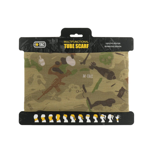 Esarfa Multifunctionala M - Tac Lightweight War Camo | WARGEAR RO