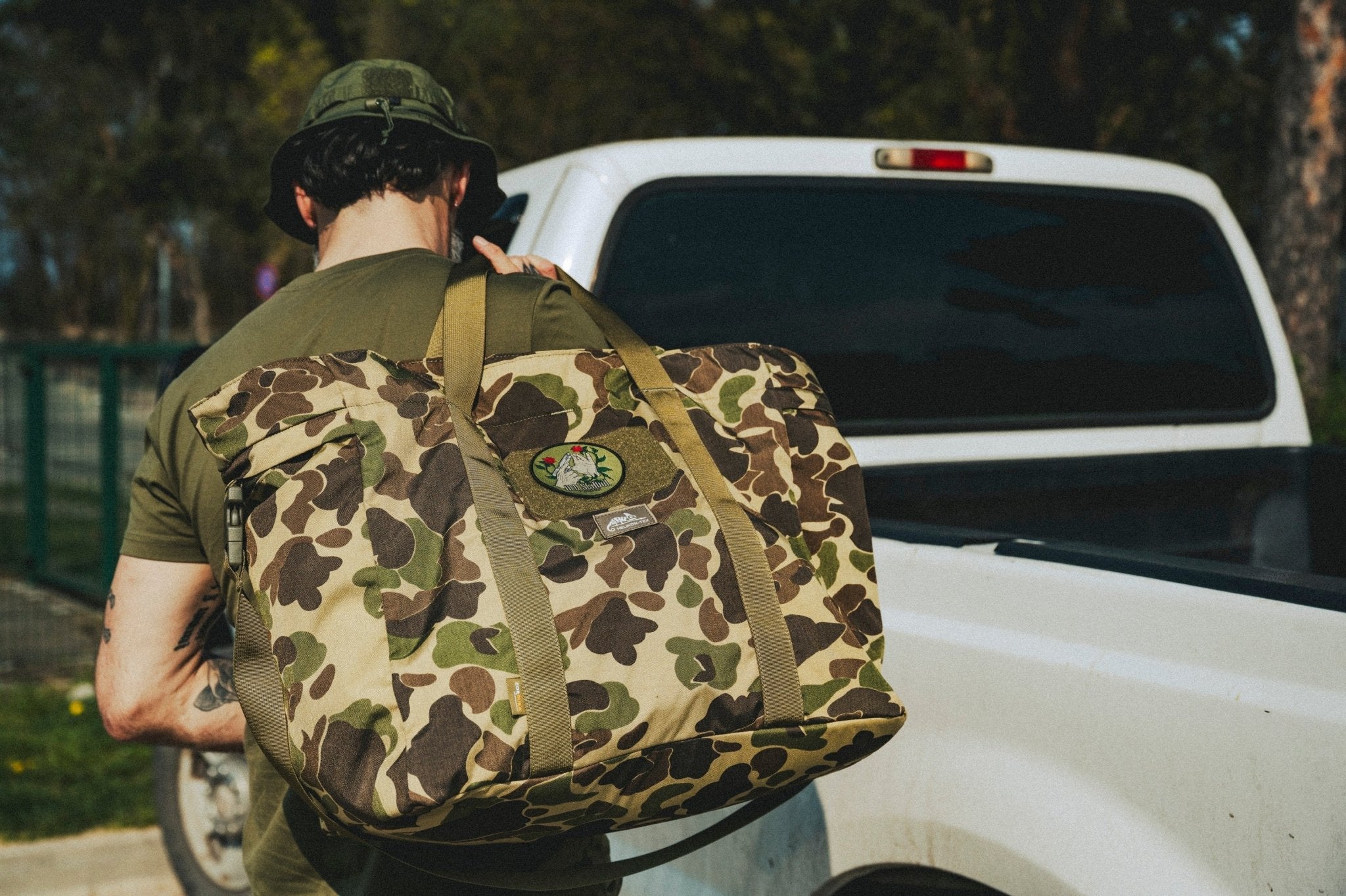 Field Tote Bag 55l - Cordura® 500D Helikon - Tex® | Echipament tactic WARGEAR