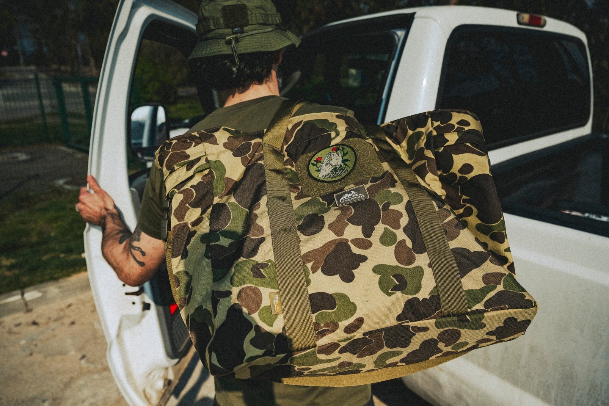 Field Tote Bag 55l - Cordura® 500D Helikon - Tex® | Echipament tactic WARGEAR