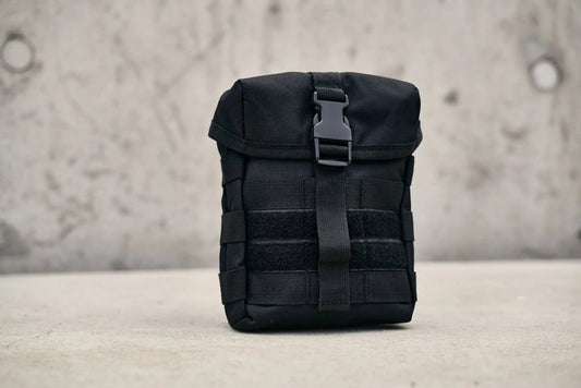 Fire pouch molle negru BRANDIT - WEAR | Echipament tactic WARGEAR
