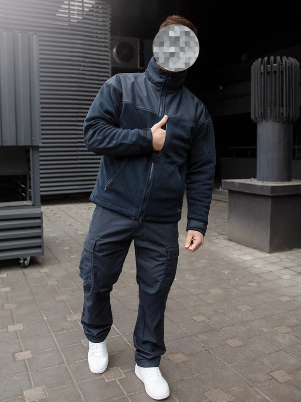 Fleece tactic Navy Blue polar Helikon - Tex® | Echipament tactic WARGEAR