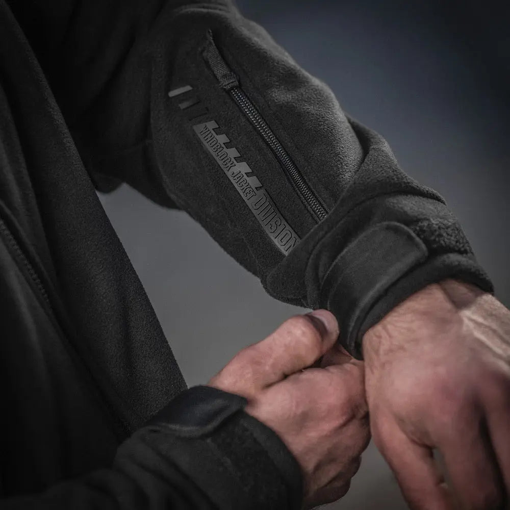 Fleece tactic WINDBLOCK DIVISION GEN.II Negru M - TAC | Echipament tactic WARGEAR