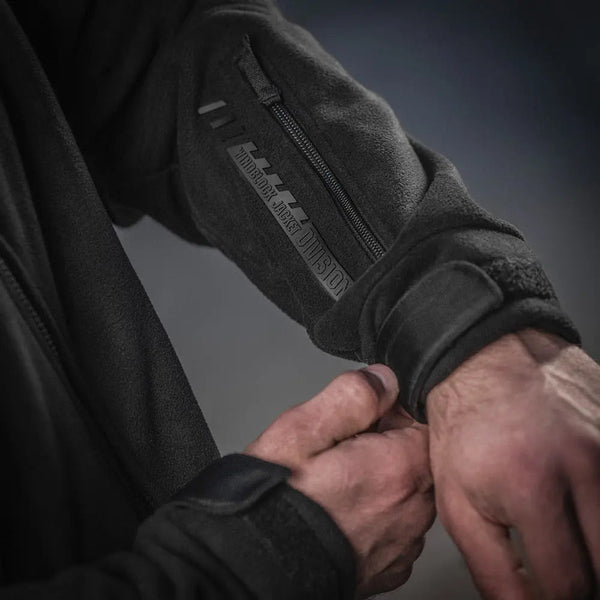 Fleece tactic WINDBLOCK DIVISION GEN.II Negru M - TAC | Echipament tactic WARGEAR