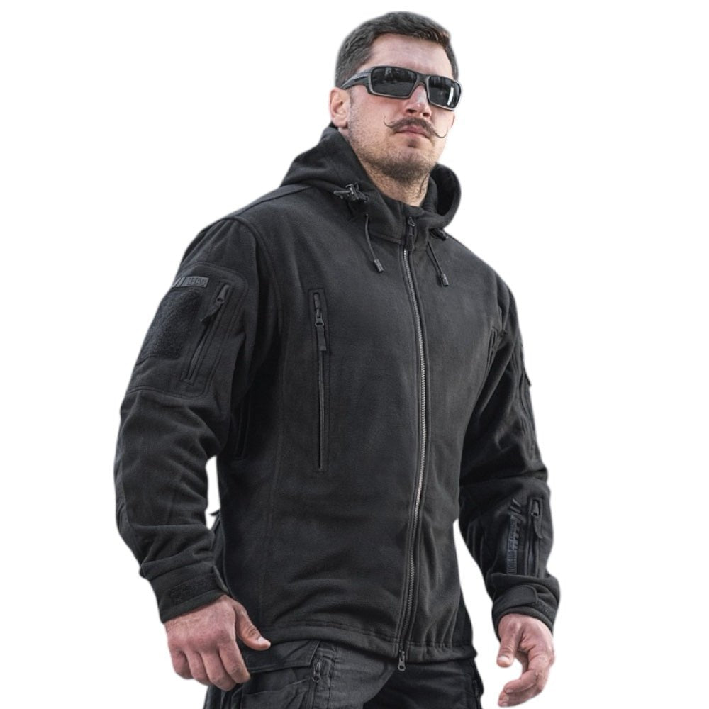Fleece tactic WINDBLOCK DIVISION GEN.II Negru M - TAC | Echipament tactic WARGEAR