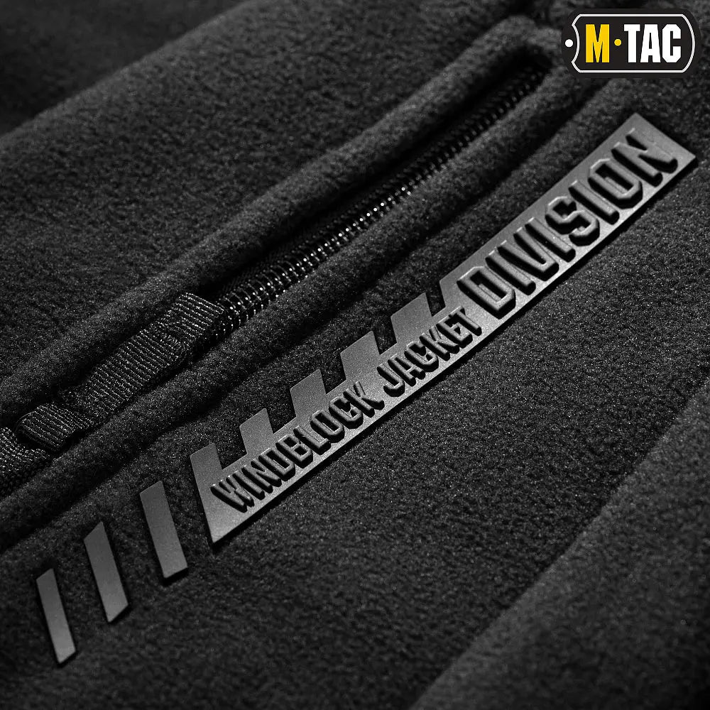 Fleece tactic WINDBLOCK DIVISION GEN.II Negru M - TAC | Echipament tactic WARGEAR