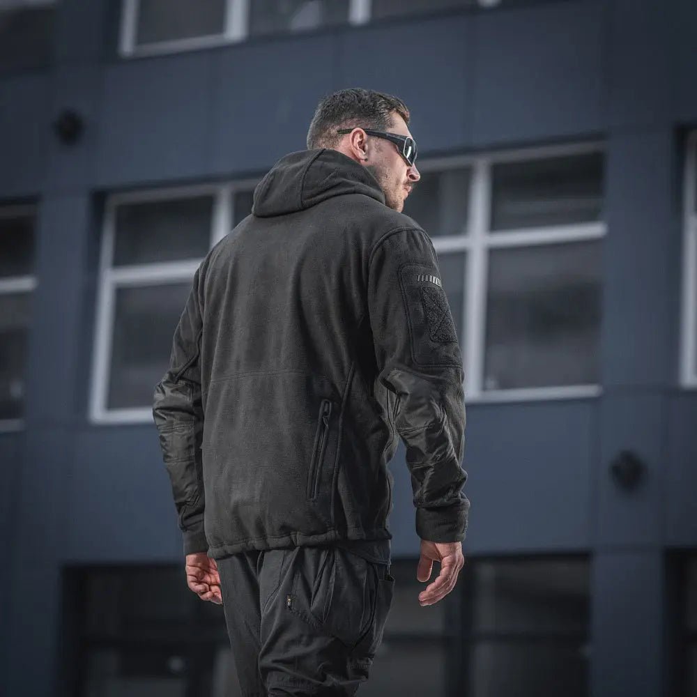 Fleece tactic WINDBLOCK DIVISION GEN.II Negru M - TAC | Echipament tactic WARGEAR