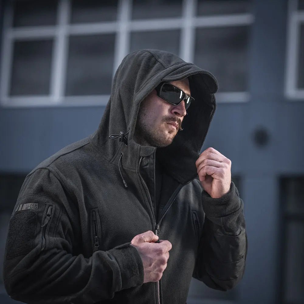 Fleece tactic WINDBLOCK DIVISION GEN.II Negru M - TAC | Echipament tactic WARGEAR