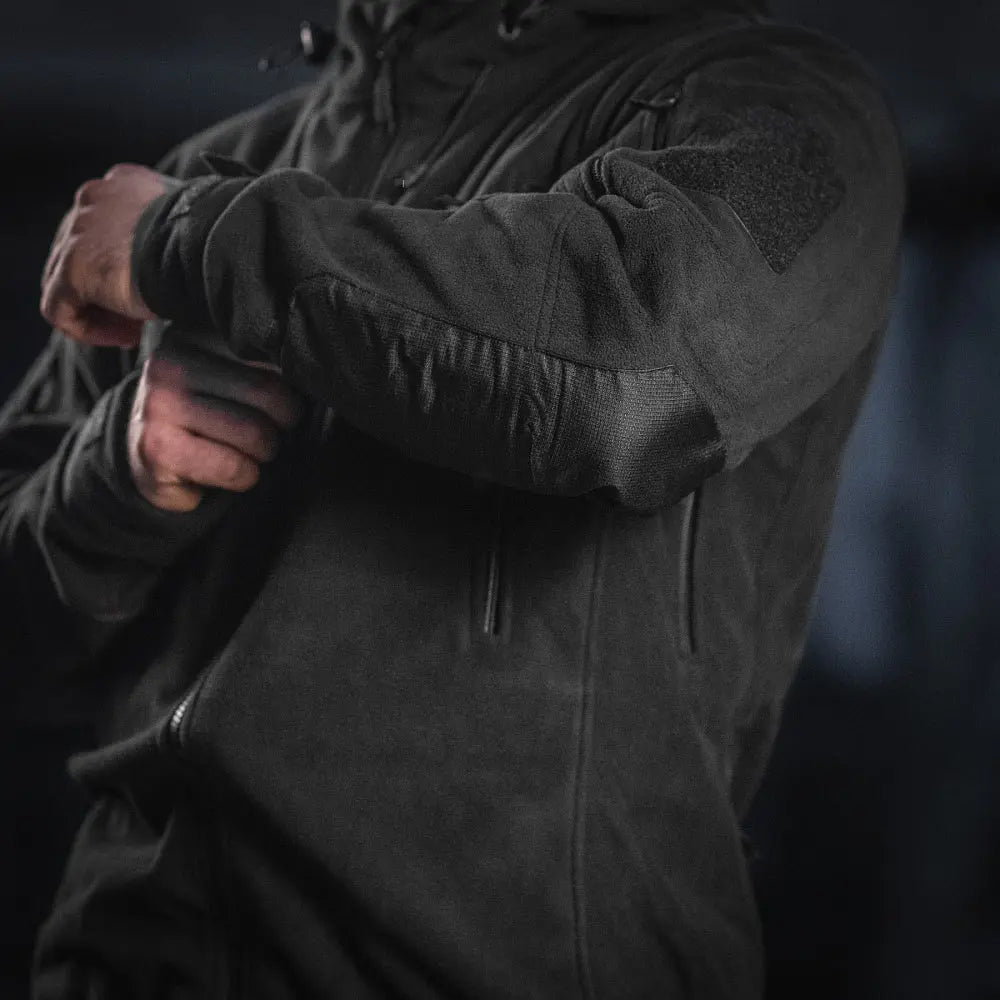 Fleece tactic WINDBLOCK DIVISION GEN.II Negru M - TAC | Echipament tactic WARGEAR