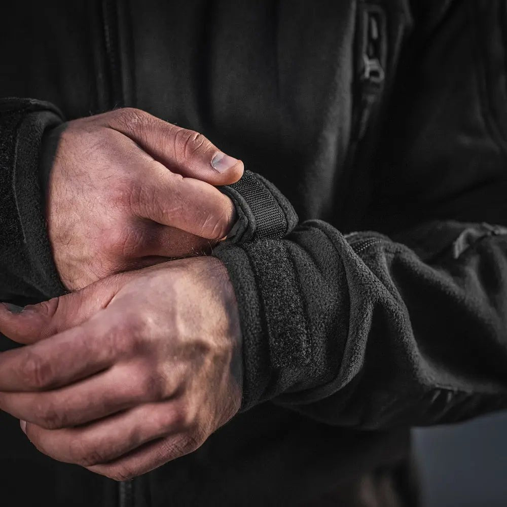 Fleece tactic WINDBLOCK DIVISION GEN.II Negru M - TAC | Echipament tactic WARGEAR