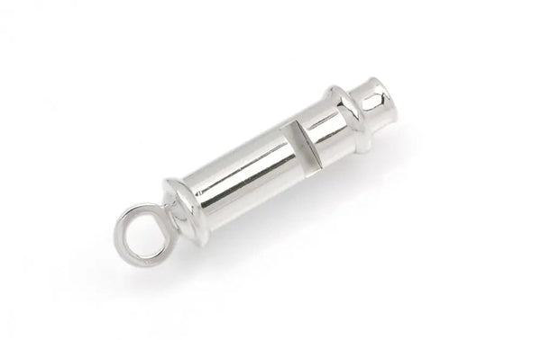 Fluier politie metalic cu inel | Echipament tactic WARGEAR