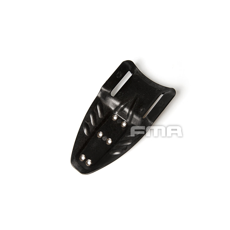Adaptor low-ride FMA pentru toc pistol – platformă de centură, negru