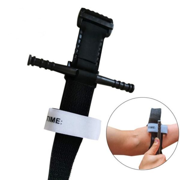 Garou Tactic de Urgenta Medical Tourniquet tip CAT – Tija Metalica – Negru | WARGEAR RO