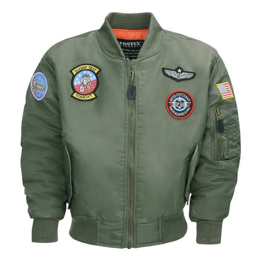 Geaca army copii MA1 Bomber TOP GUN | Echipament tactic WARGEAR