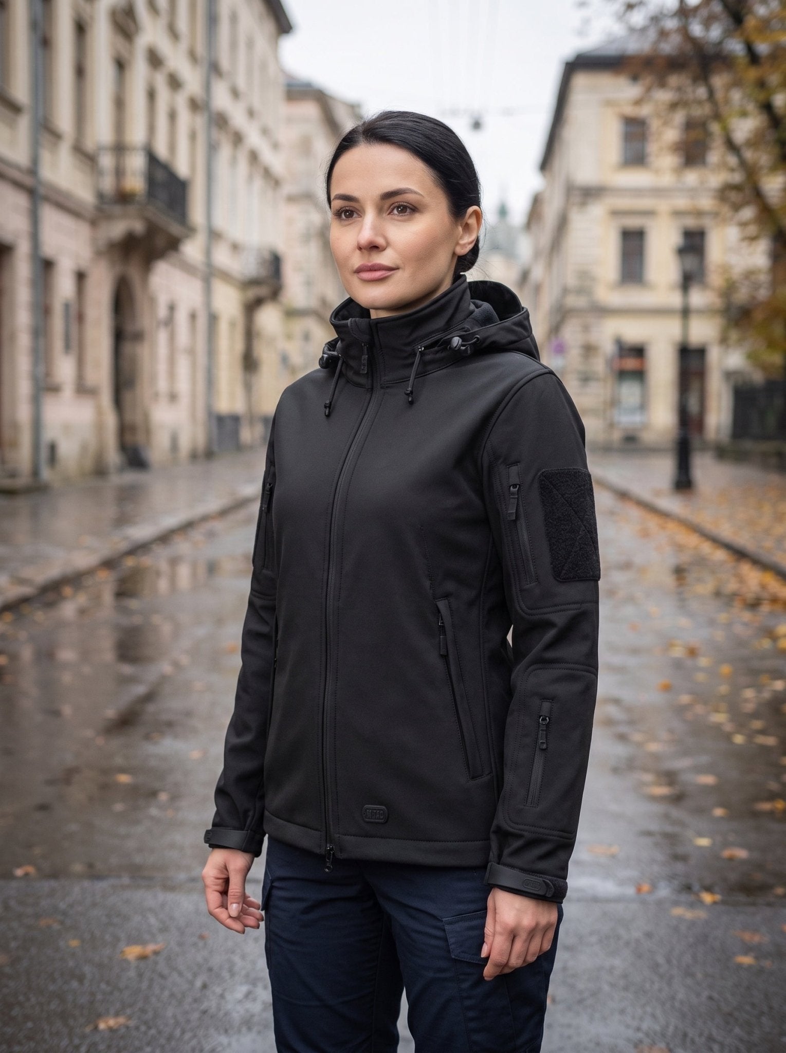 Geaca Softshell Tactica Femei M-TAC pentru Forte de Ordine | WARGEAR RO