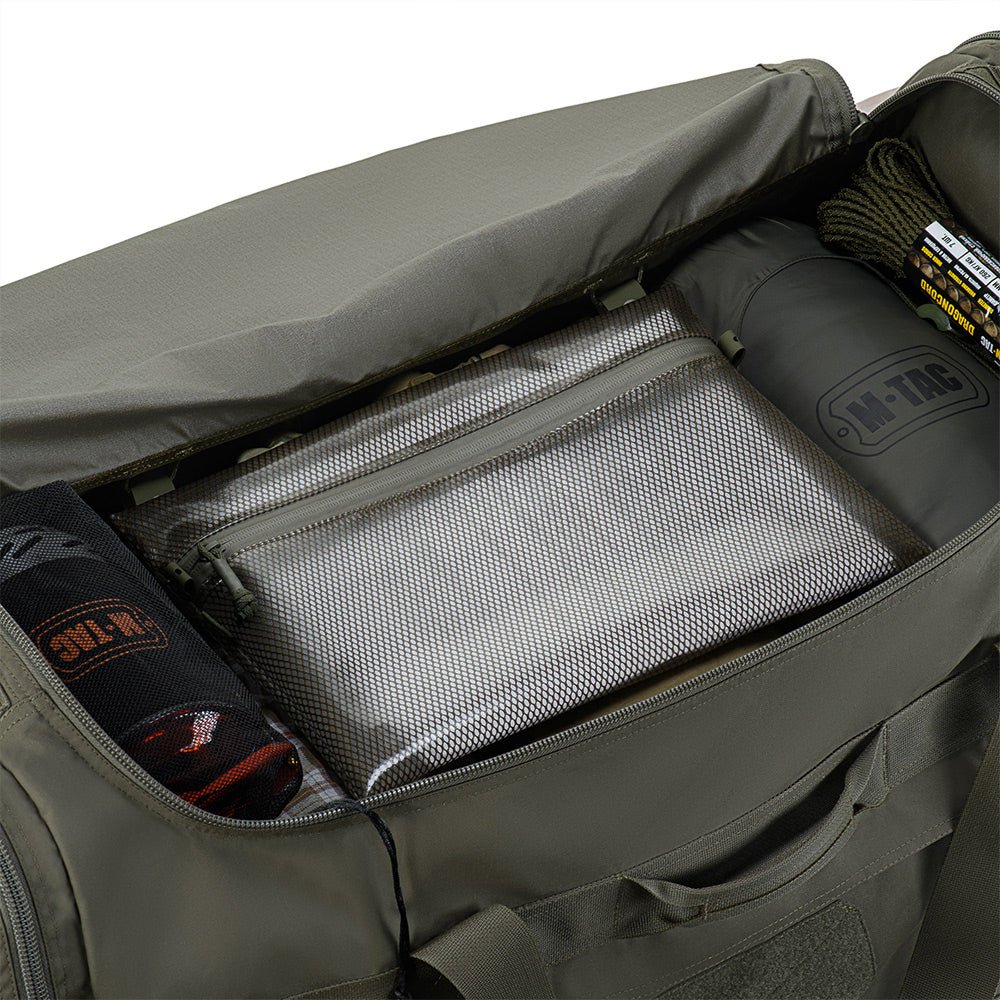 Geanta de Voiaj Duffle Bag M - Tac Elite 190L Cordura – Ranger Green | WARGEAR RO