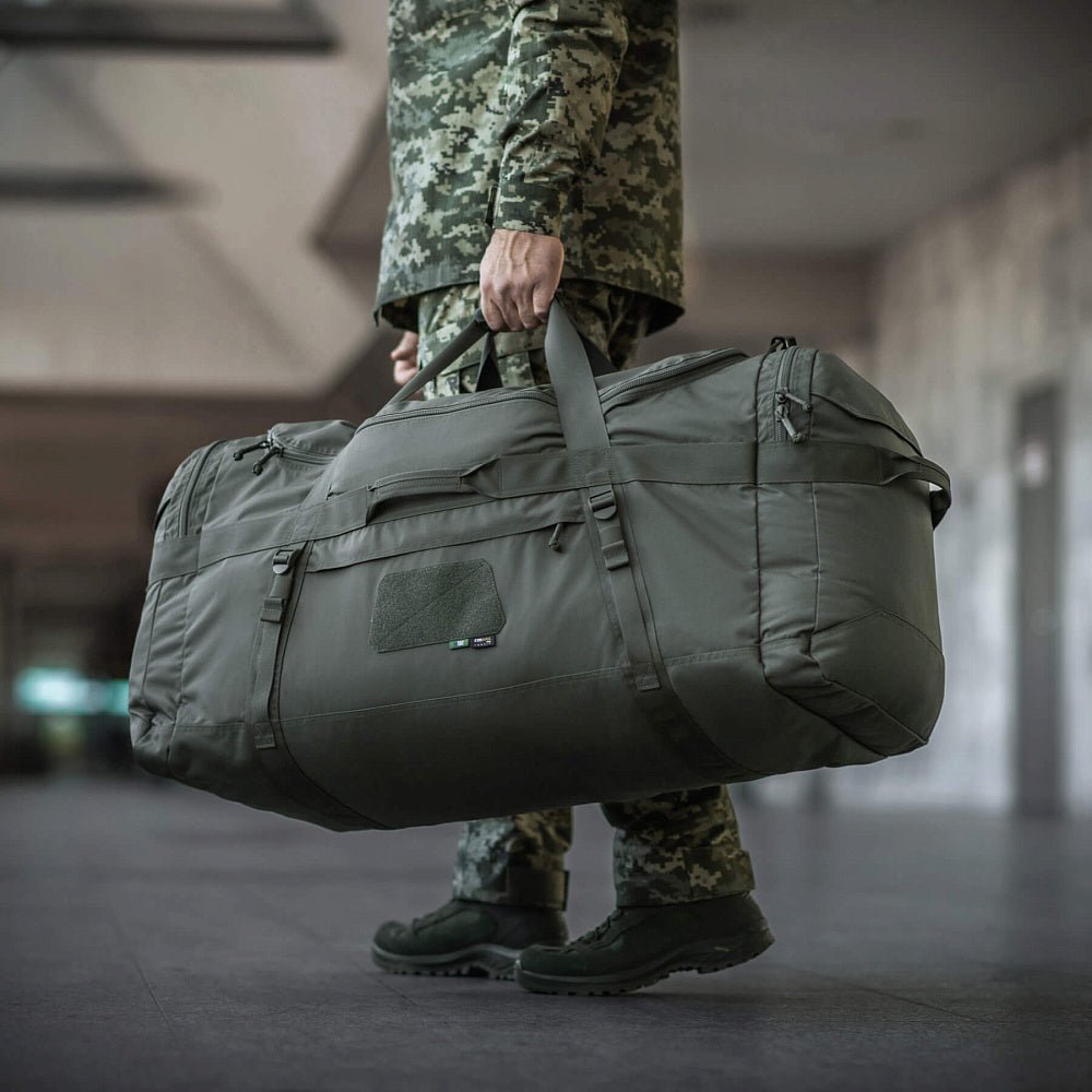 Geanta de Voiaj Duffle Bag M - Tac Elite 190L Cordura – Ranger Green | WARGEAR RO