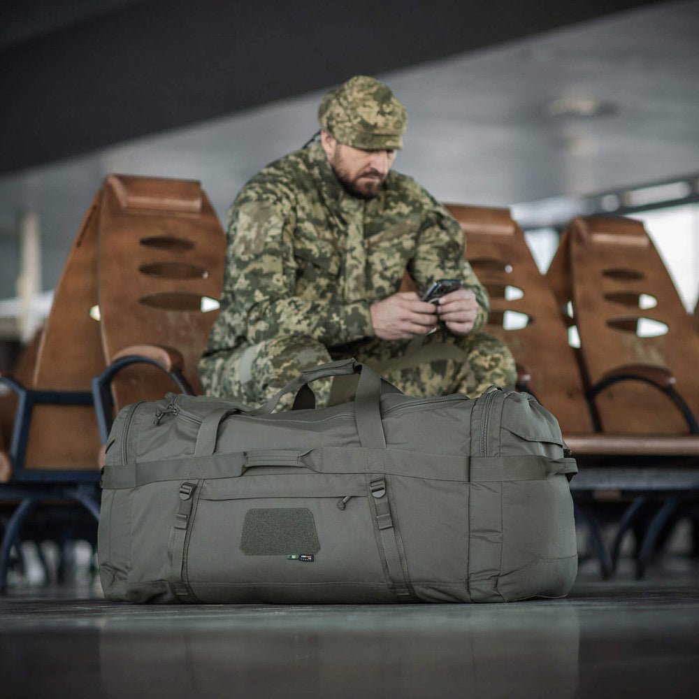 Geanta de Voiaj Duffle Bag M - Tac Elite 190L Cordura – Ranger Green | WARGEAR RO