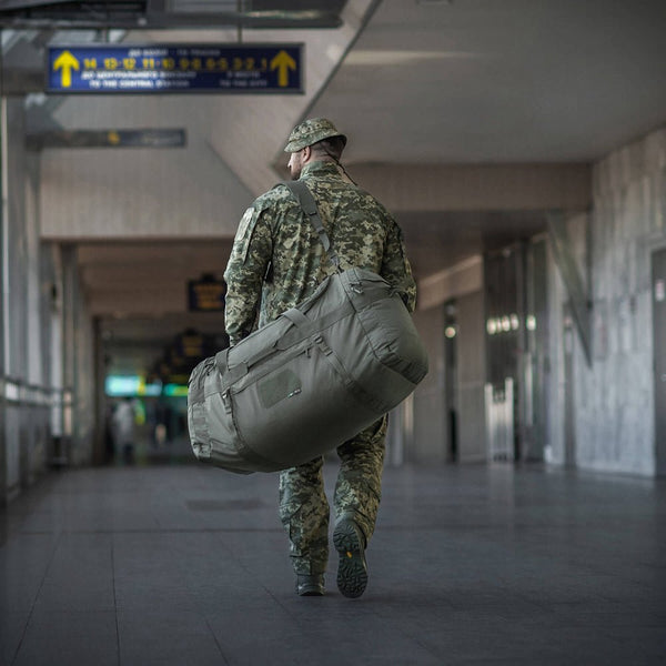 Geanta de Voiaj Duffle Bag M - Tac Elite 190L Cordura – Ranger Green | WARGEAR RO