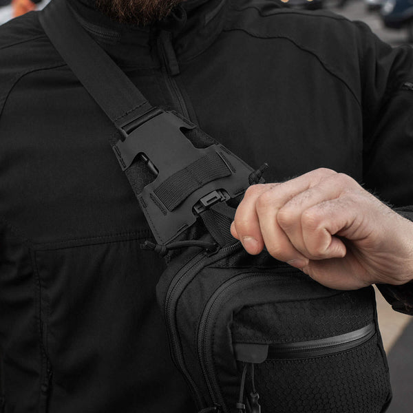 Geanta M - TAC Sling Pistol Bag Hex Black | WARGEAR RO