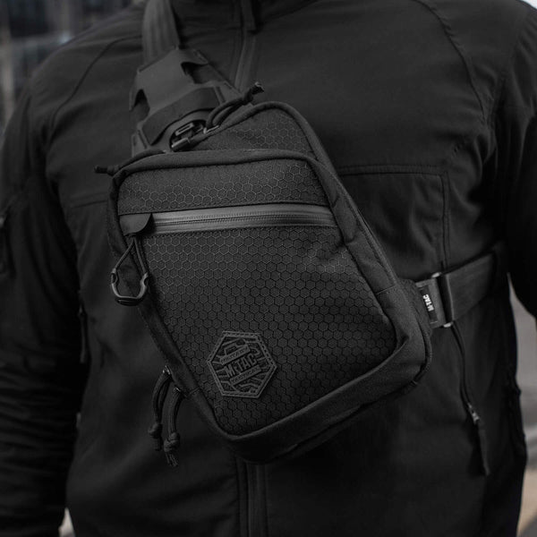 Geanta M - TAC Sling Pistol Bag Hex Black | WARGEAR RO