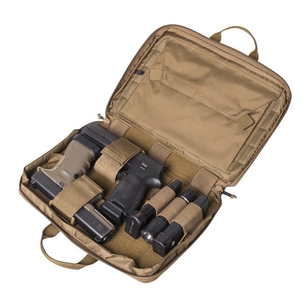 Geanta Transport Dubla Pistoale Helikon - Tex Cordura – Coyote | WARGEAR RO