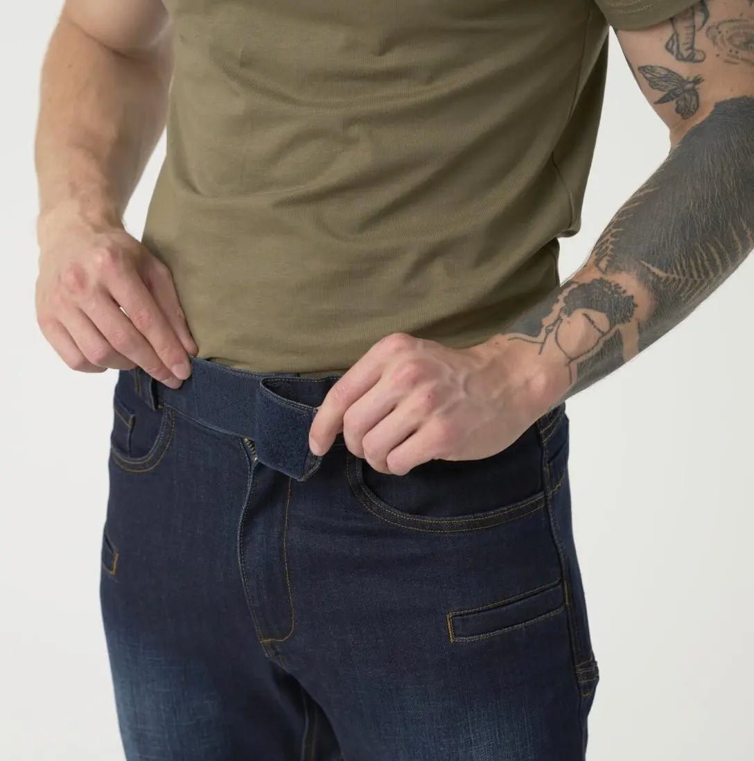 GREYMAN TACTICAL JEANS® SLIM DENIM MID Helikon - Tex® | Echipament tactic WARGEAR