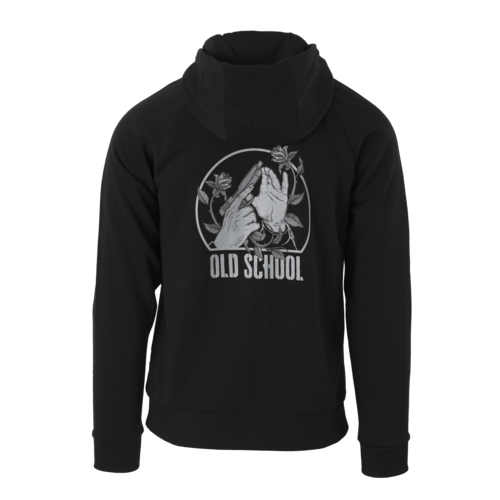 Hanorac army Helikon - Tex® Old School Fullzip negru | Echipament tactic WARGEAR