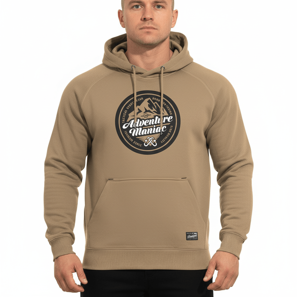 Hanorac outdoor Adventure Maniac Tan PENTAGON | Echipament tactic WARGEAR