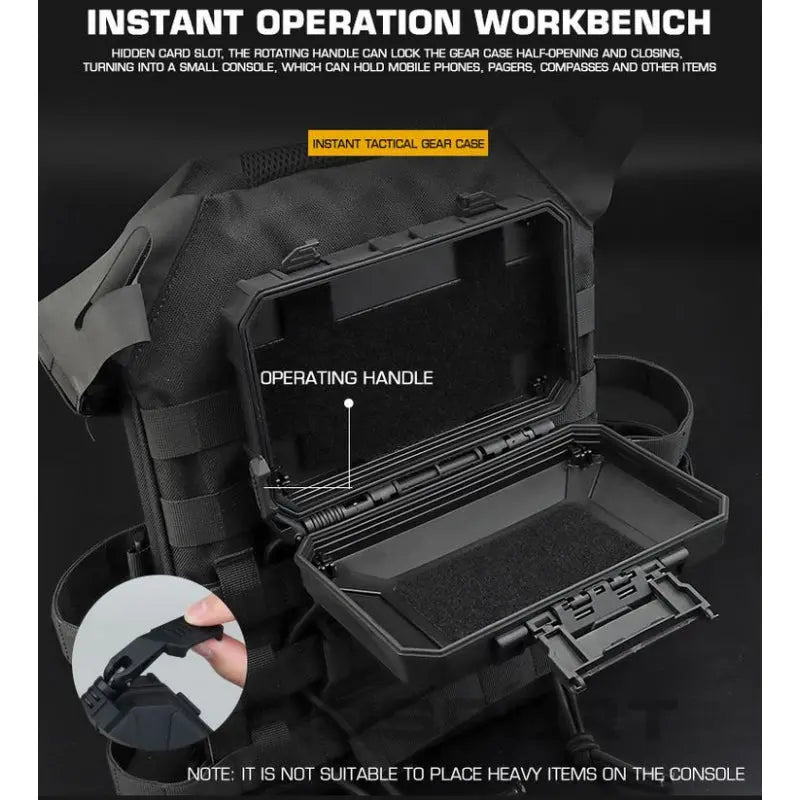 Hardcase impermeabil molle WoSporT | Echipament tactic WARGEAR