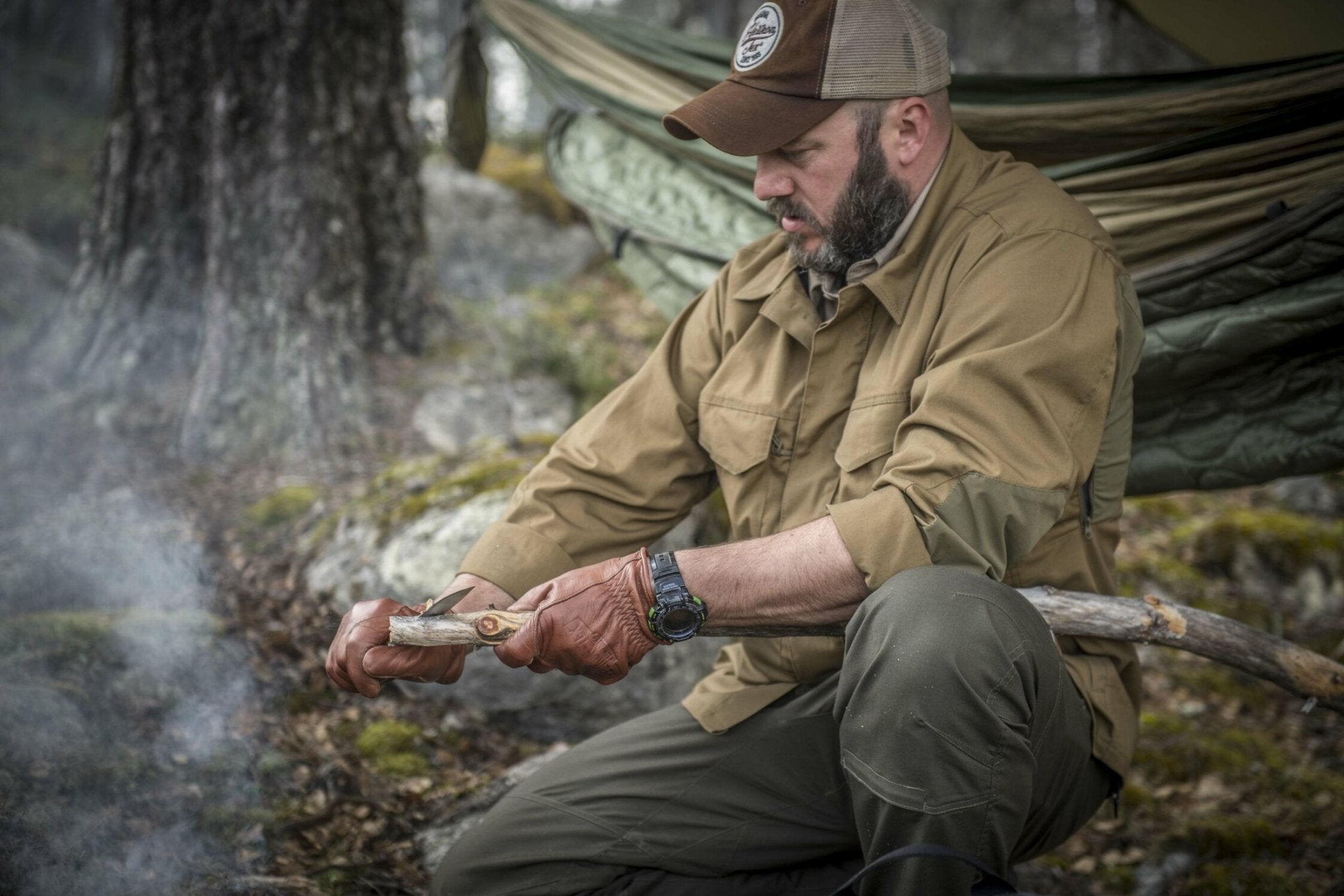 Helikon - Tex® Woodsman Shirt® – Camasa de lucru pentru aventura si bushcraft | Echipament tactic WARGEAR