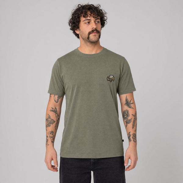 Tricou Army cu Jeep Willys MB Fostex – Olive