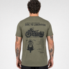 Tricou Army cu Motocicleta WLA Liberator Fostex – Olive