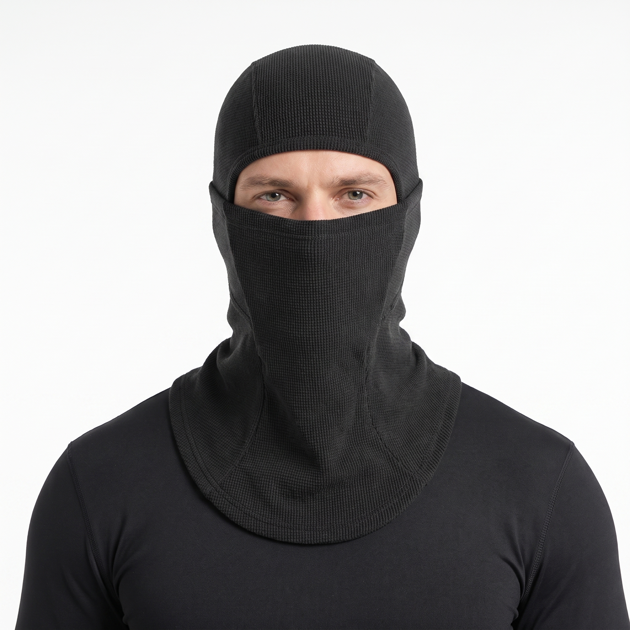 Cagula Tactica M-TAC Ninja Pro Microfleece Rip-Stop – Negru