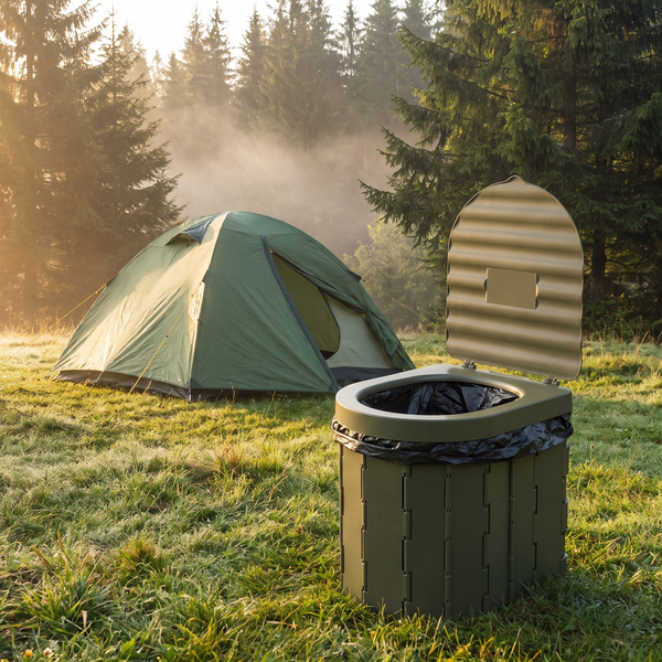Toaleta Portabila Pliabila Camping Fox Outdoor – Verde OD