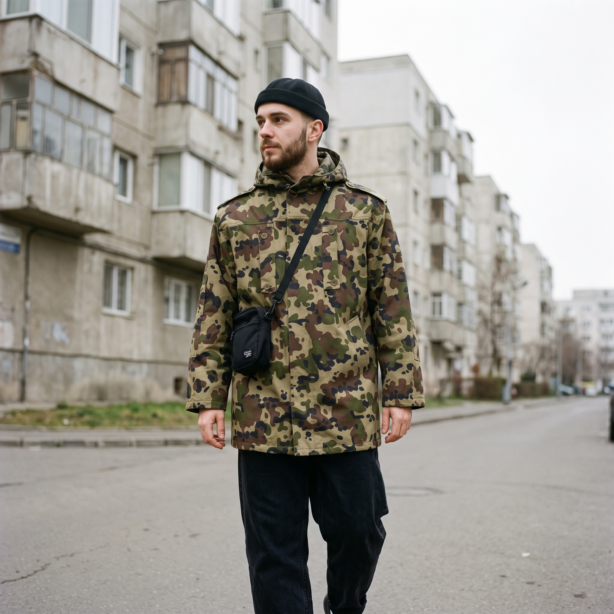 Parka Armata Romana M1994 camuflaj mozaic cu captuseala - surplus original | WARGEAR RO