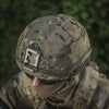 Husa casca tactica cu decupaj NVG – M - TAC Multicam | WARGEAR RO