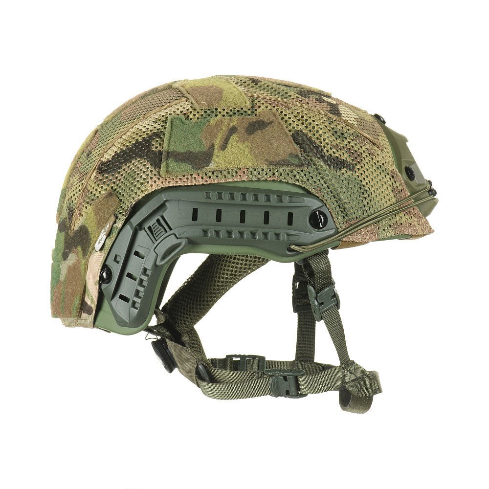 Husa casca tactica cu decupaj NVG – M - TAC Multicam | WARGEAR RO