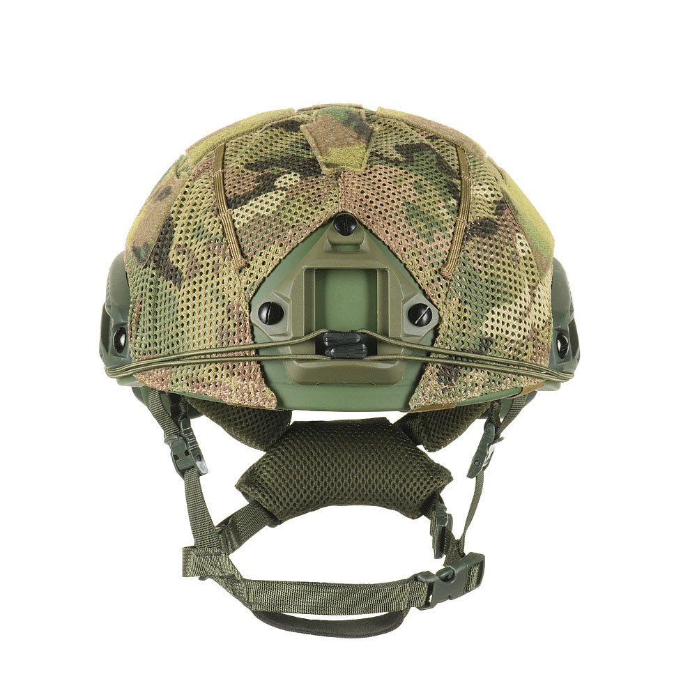 Husa casca tactica cu decupaj NVG – M - TAC Multicam | WARGEAR RO