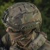 Husa casca tactica cu decupaj NVG – M - TAC Multicam | WARGEAR RO