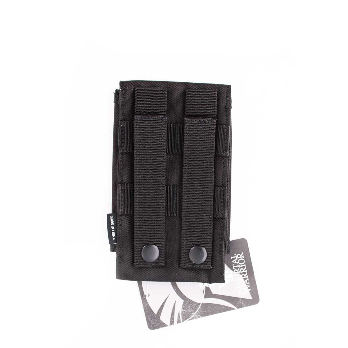 Husa MOLLE pentru telefon SIGNAL cu velcro neagra | WARGEAR RO