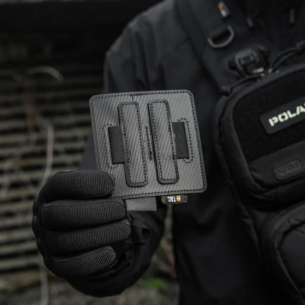 Insertie modulara velcro port incarcator dublu M - TAC Cordura® | Echipament tactic WARGEAR